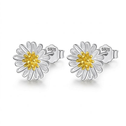 Aretes Margarita en Dos Tamaños