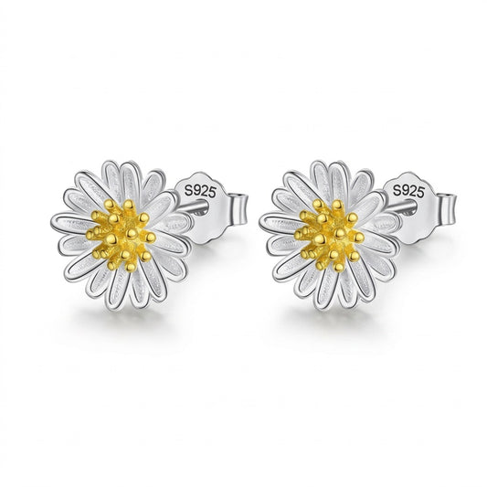 Aretes Margarita en Dos Tamaños
