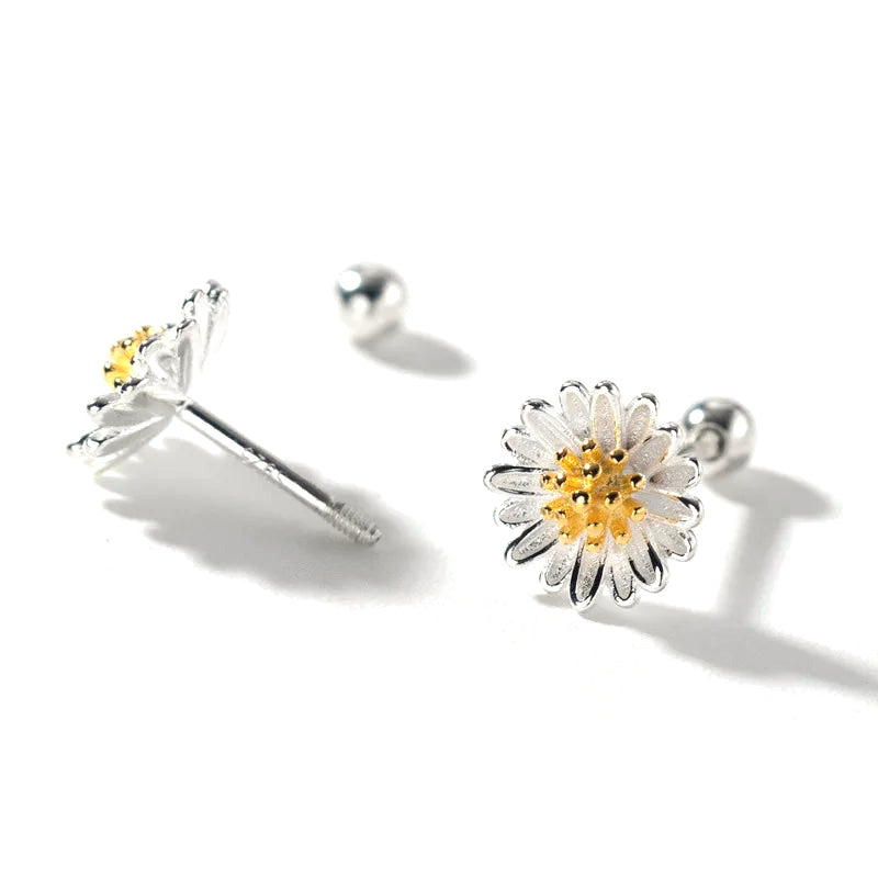 Aretes Margaritas Clásicas