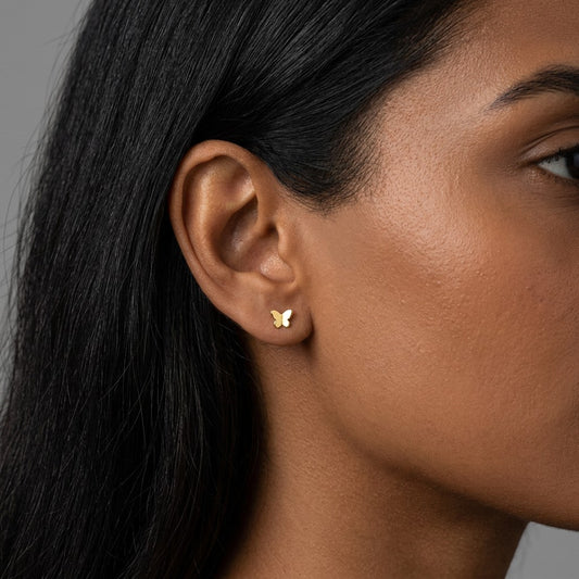 Aretes Mariposa Clásica
