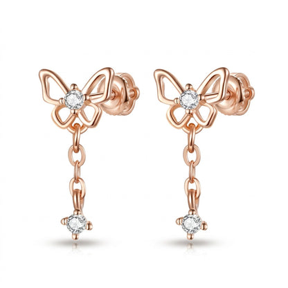 Aretes Mariposa Elegante