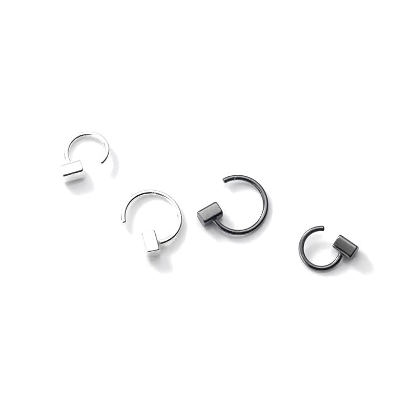 Aretes Mini Cuadrados