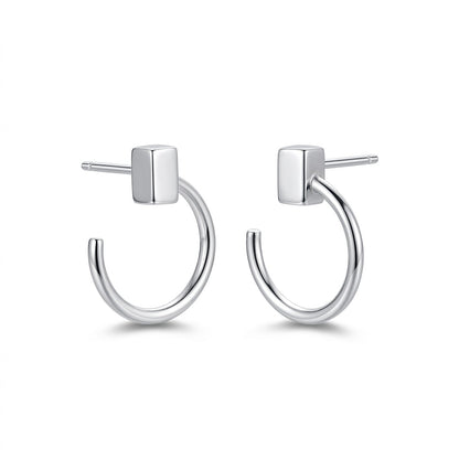 Aretes Mini Cuadrados