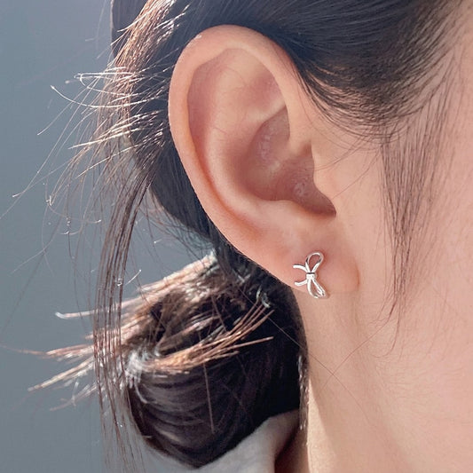 Aretes Moño Calado