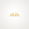 Aretes Orca dorados