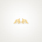 Aretes Orca dorados