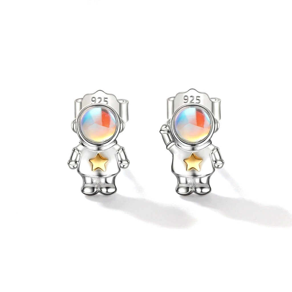 Aretes Pequeño Astronauta
