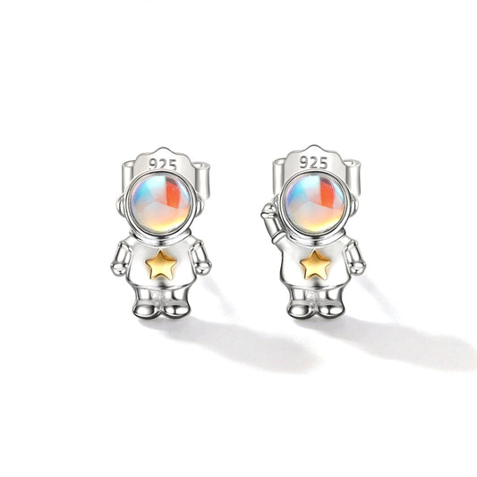 Aretes Pequeño Astronauta