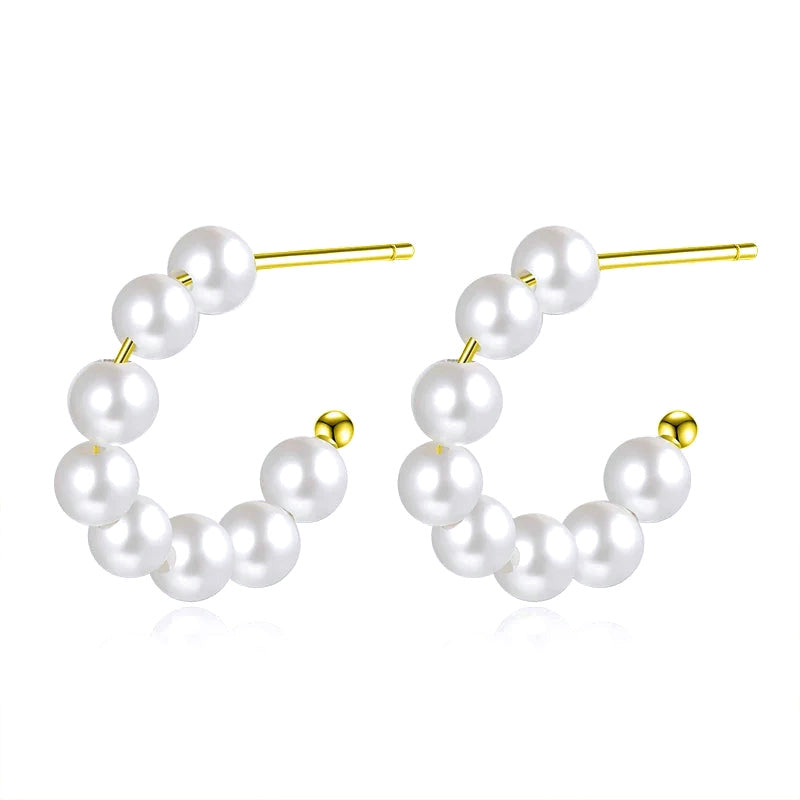 Aretes Perla Romántica