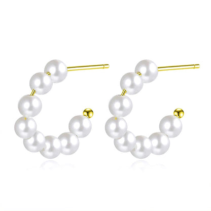 Aretes Perla Romántica