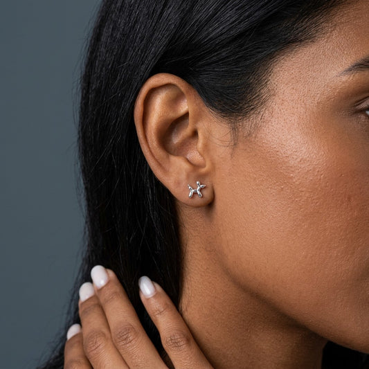 Aretes Perrito de Globo