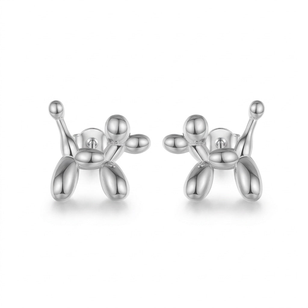 Aretes Perrito de Globo