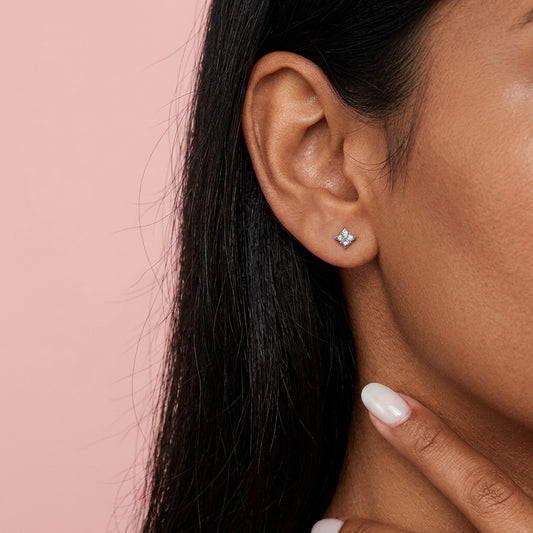 Aretes Planeta con Zirconias