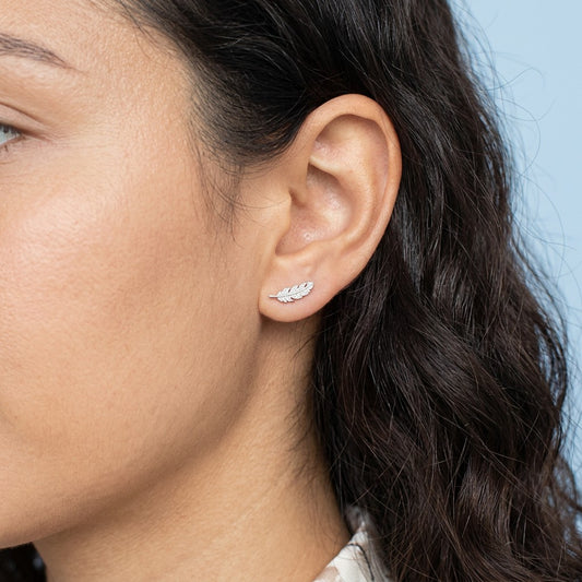 Aretes Pluma