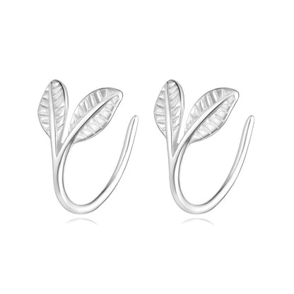 Aretes Rama con Hojas