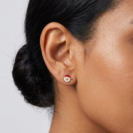 Aretes Santa Claus y Reno