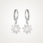 Aretes Solecito plateados
