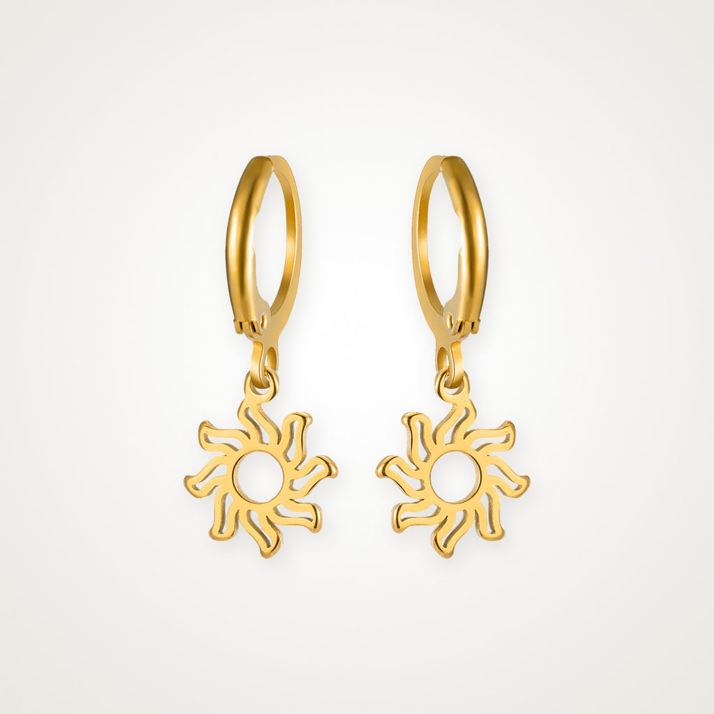 Aretes Solecito dorados