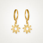 Aretes Solecito dorados