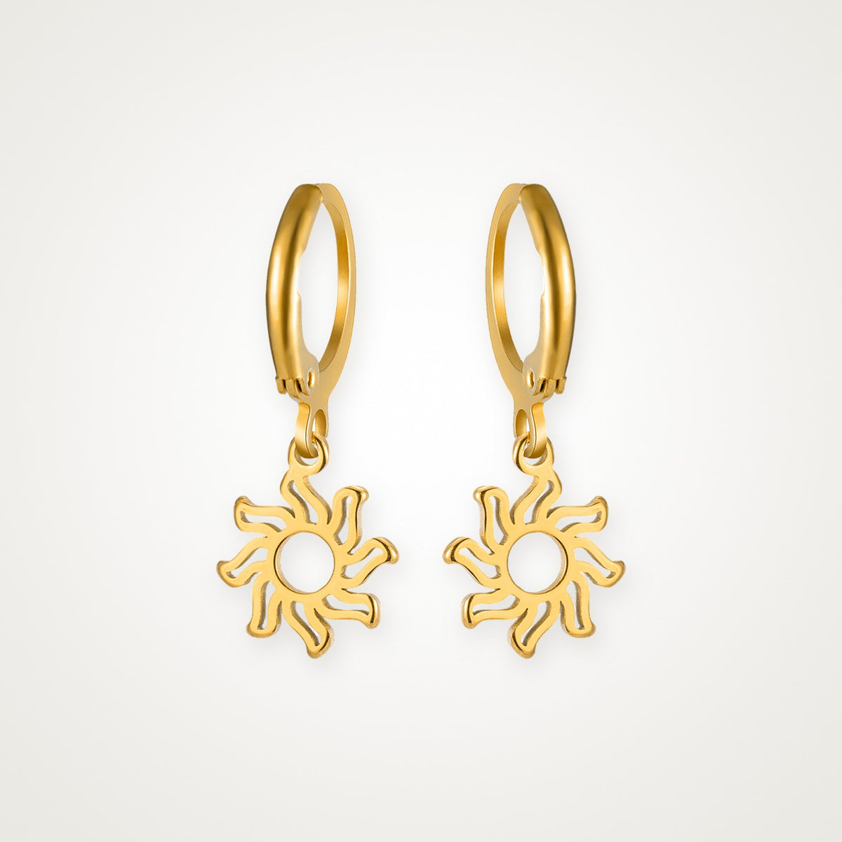 Aretes Solecito dorados