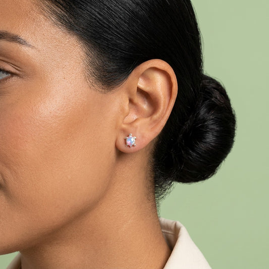 Aretes Tortuga con Zirconias