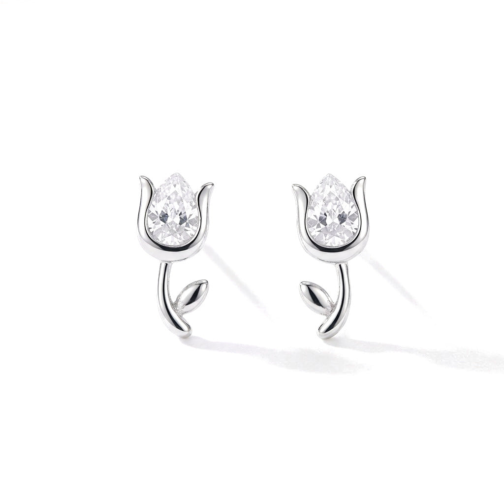 Aretes Tulipán
