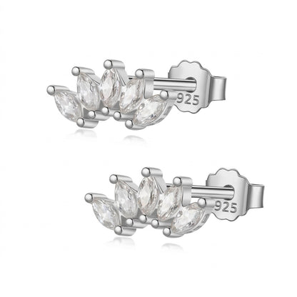 Aretes Zirconia Marquesa Blanca