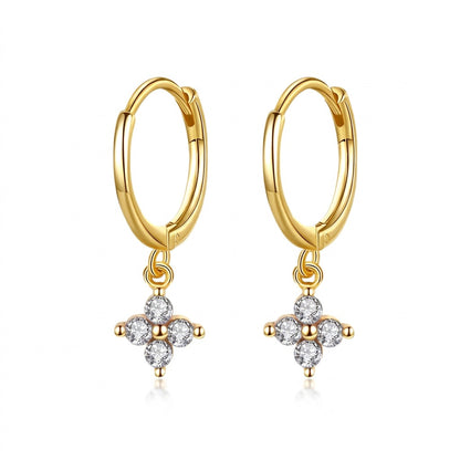 Arracadas con Zirconia en Seis Colores