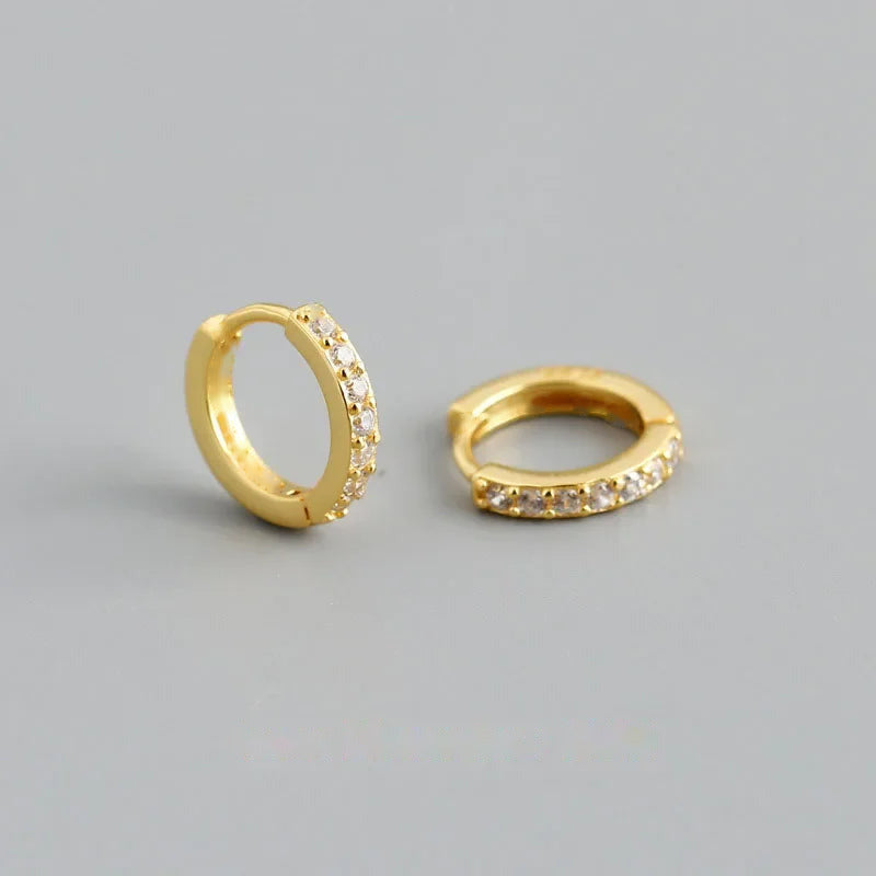 Arracadas con Zirconias Blancas