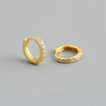 Arracadas con Zirconias Blancas