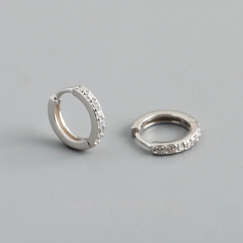 Arracadas con Zirconias Blancas