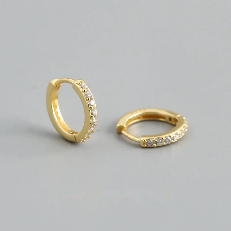 Arracadas con Zirconias Blancas