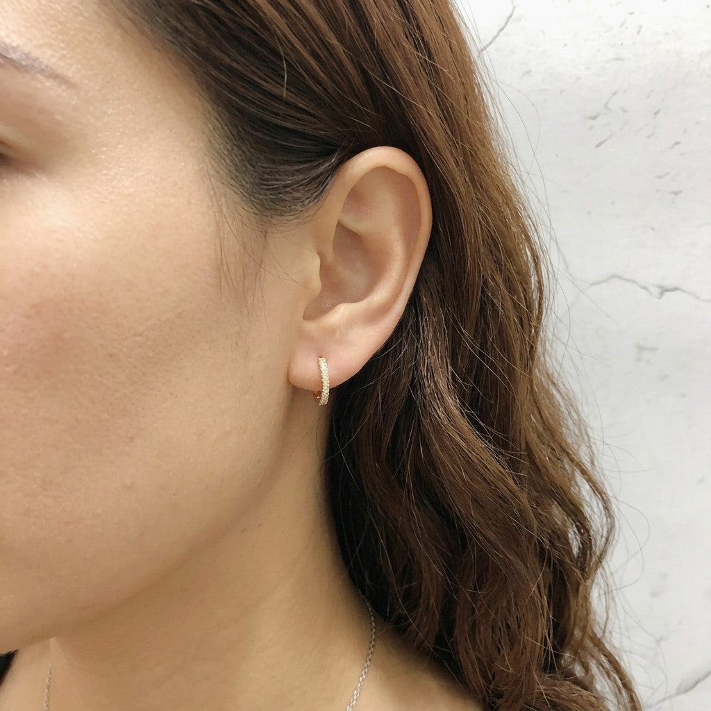 Arracadas con Zirconias Blancas