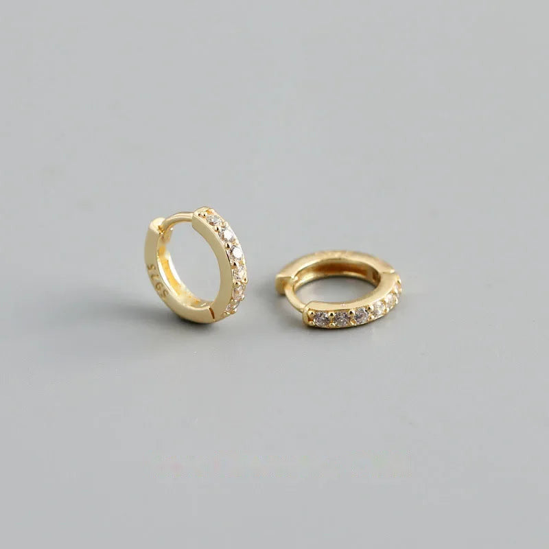 Arracadas con Zirconias Blancas