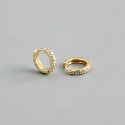Arracadas con Zirconias Blancas