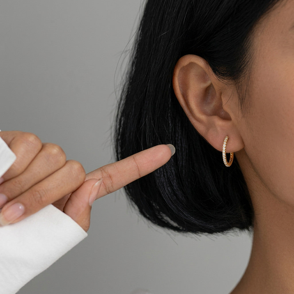 Arracadas con Zirconias Brillantes