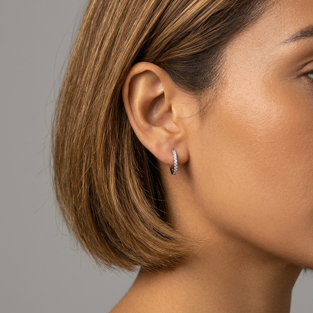 Arracadas con Zirconias Brillantes