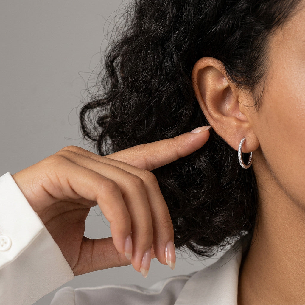 Arracadas con Zirconias Brillantes