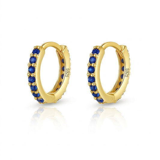 Arracadas con Zirconias de Color