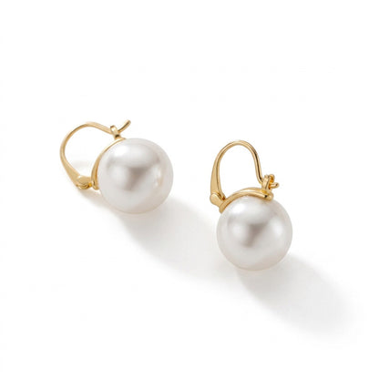 Arracadas Elegantes con Perla