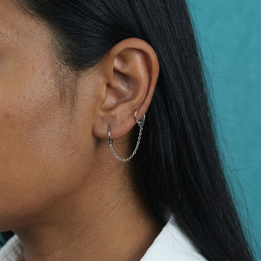 Arracadas Esposas Estilo Punk