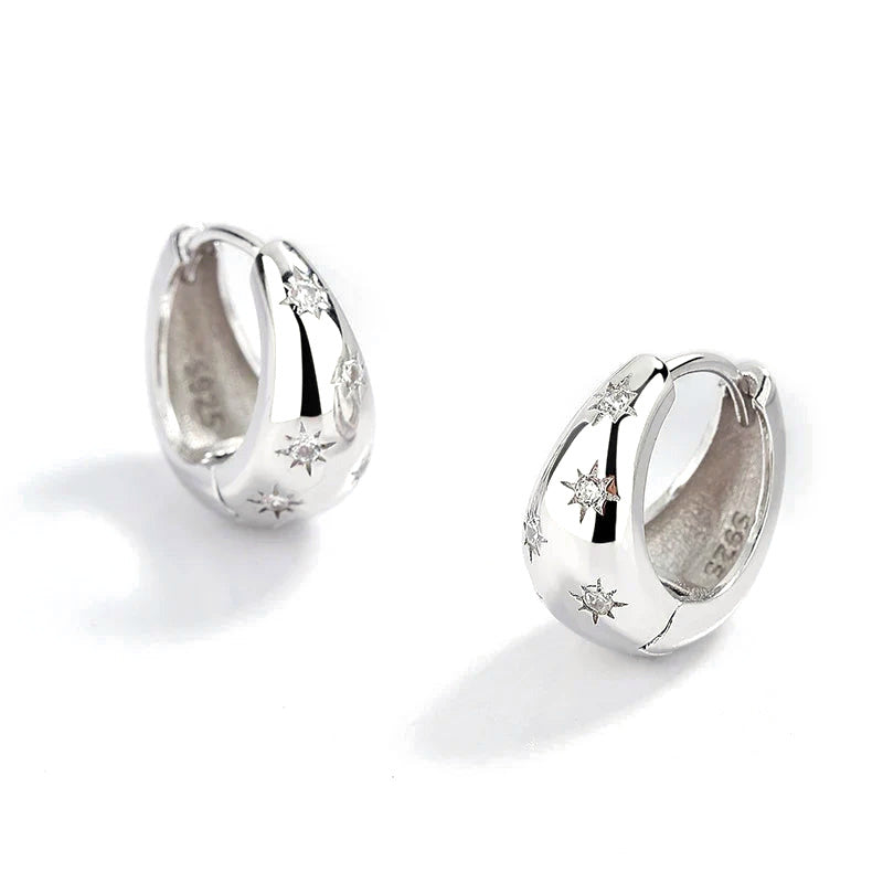 Arracadas Gota con Zirconias