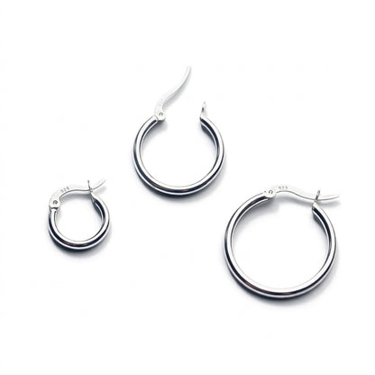 Arracadas Huggie de Forma Original