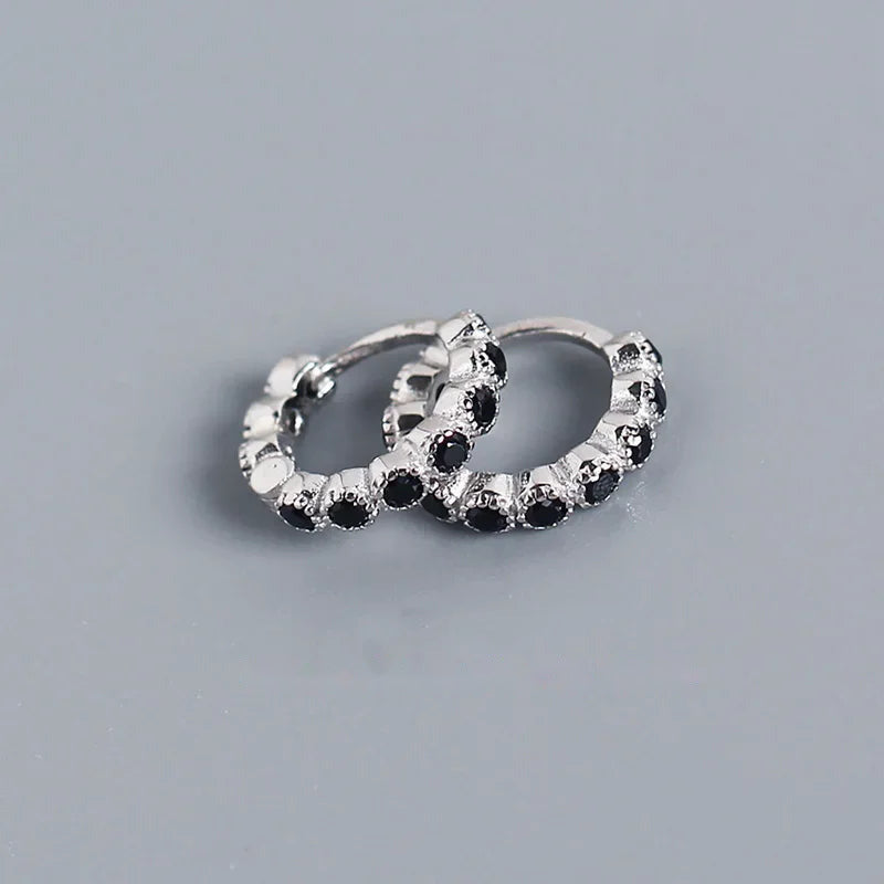 Arracadas Mini con Zirconias de Color