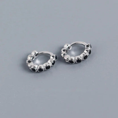 Arracadas Mini con Zirconias de Color