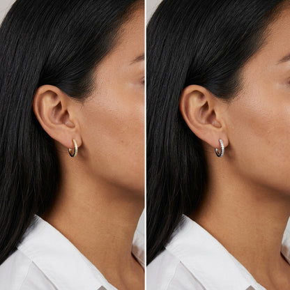 Arracadas Redondas con Zirconias