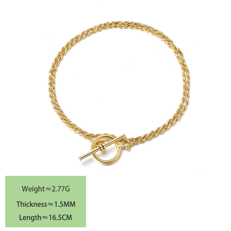 Collar Cadena Torcida
