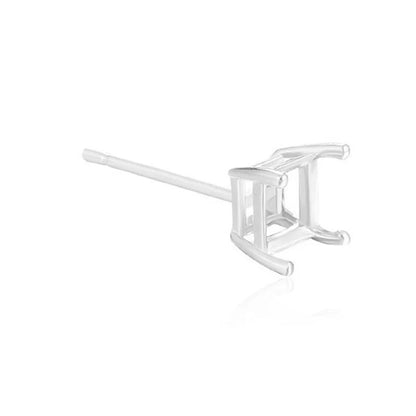 Base Cuadrada para Aretes con Cuatro Garras