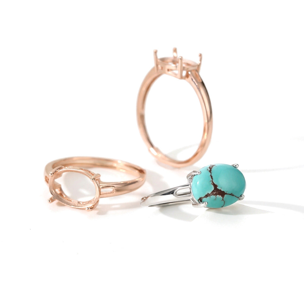 Base de Anillo con Cuatro Garras