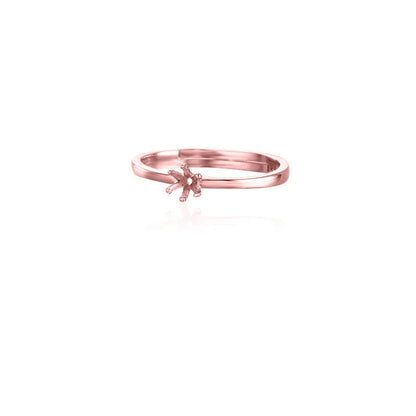 Base de Anillo de Pareja con Seis Garras